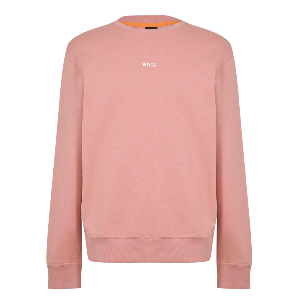Hugo Boss Wesmallcrew 10244192 01 - Open Pink 695